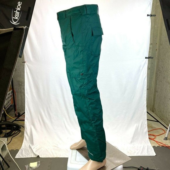 Columbia Men’s Waterproof Winter Snow Gun Pant, Dark Ivy, X-Large 1462951398 NEW - Picture 4 of 7